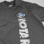 Old School ROTARY M TShirt - Heather Gray