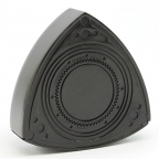 Aluminum Rotor Oil Cap - Anodized Black - 55mm