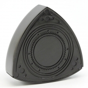 Aluminum Rotor Oil Cap - Anodized Black - 55mm