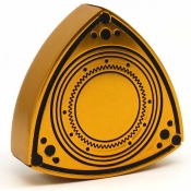 Aluminum Rotor Oil Cap - Anodized Gold - 55mm