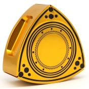 Aluminum Rotor Oil Cap - Anodized Gold