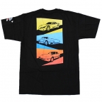 RX-7 Generations - TShirt Yellow Blue Red