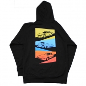 RX-7 Generations - Hoodie Yellow Blue Red