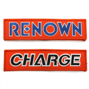 RENOWN / CHARGE - Patches - 1 Set / 2 Patches