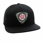 Sakura Rotor - Black Hat with Flat Brim